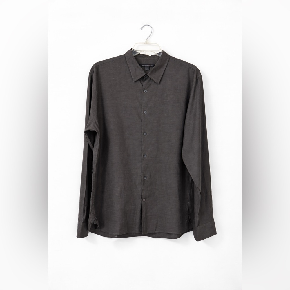 John Varvatos USA Button-Up Shirt Men’s XL  Long Sleeve 100% Cotton Casual - Picture 6 of 7